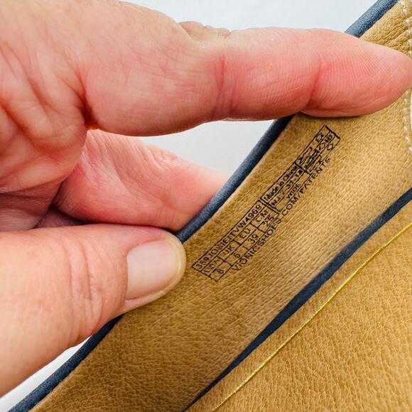 Vionic Women’s Size 8 Navy Blue Suede Pointed Toe Flats Comfort Orthotic Shoes - Picture 11 of 13